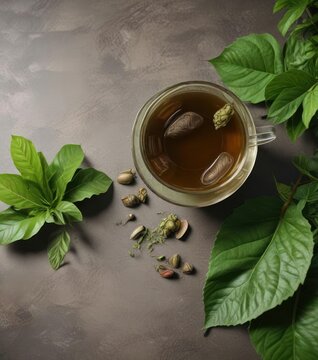 Wild betel leafbush tea with antioxidant benefits for diabetes, diabetes, antioxidant properties, herbal remedy, antioxidant benefits, natural remedy