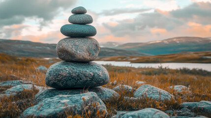 Stones represent stability, permanence, and endurance, anchoring the landscape and serving as a powerful reminder of Earth's ancient history and geological evolution