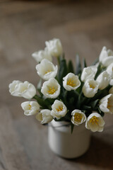 bouquet of white flowers
