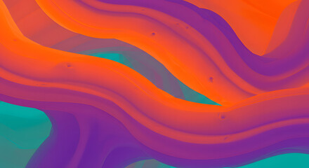 abstract colorful background with waves