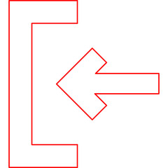 Jump to Start icon single vector illustration