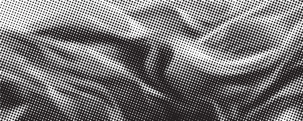 Abstract wave of particles. Futuristic point wave. Technology background vector. Vector illustration