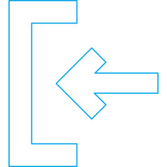 Jump to Start icon single vector illustration