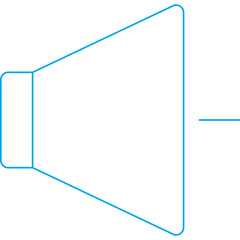 Volume Down icon single vector illustration