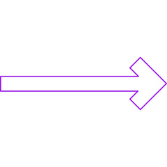 Right Arrow icon single vector illustration