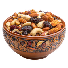 Traditional Persian Samanu with Nuts and Dried Fruits