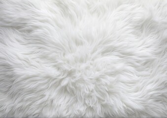 Fototapeta premium White Fur Texture Background. Bright and Luxurious Fabric. Ideal for website backgrounds, product mockups, fashion design, interior decor