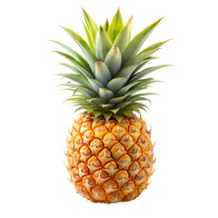 Fresh Pineapple: Juicy, Sweet & Delicious isolated on transparent background