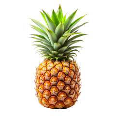 Juicy Pineapple: Fresh Fruit Image isolated on transparent background