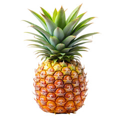 Fototapeta premium Fresh Pineapple Image: Stock Photo isolated on transparent background