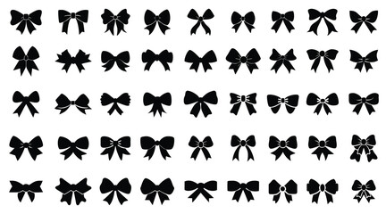 Ribbon Vector Silhouettes: High-Quality Graphics & Downloads