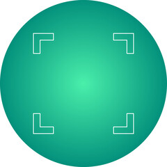 Full Screen icon single vector illustration