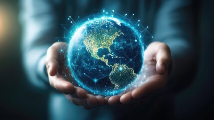 Global Network in Hands: Digital Earth, Connectivity and Technology