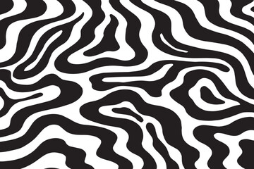 Abstract pattern with hand drawn print	