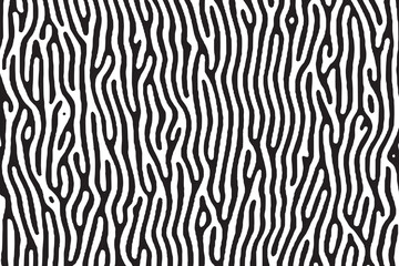 Fototapeta premium Abstract pattern with hand drawn print 