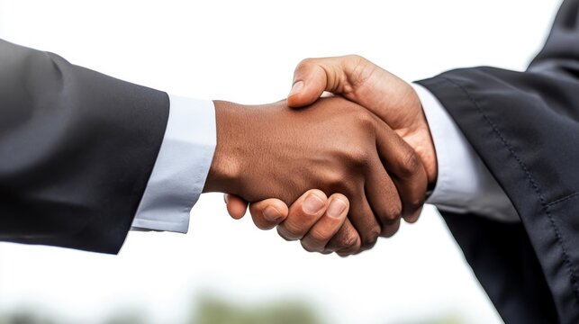 Handshake Between Graduate and Professor During Diploma Ceremony. Generative AI