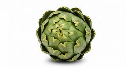Obraz premium Artichoke Fresh Green Food Studio Shot High-Resolution