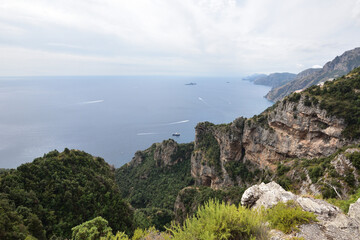 Path of the Gods or Sentiero Degli Dei, Agerola, Amalfi, Positano, Kampania, Neapol, Italy