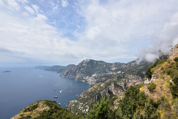 Path of the Gods or Sentiero Degli Dei, Agerola, Amalfi, Positano, Kampania, Neapol, Italy