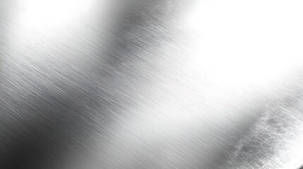 Silver texture with bright shine and smooth reflective surface for modern designs