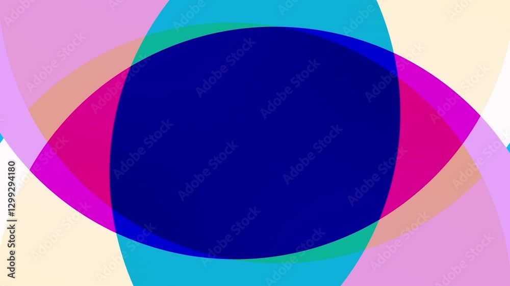 Wall mural abstract neon glow color 4k moving seamless art loop background abstract motion screen background an