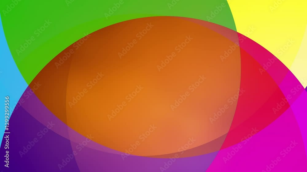 Sticker abstract neon glow color 4k moving seamless art loop background abstract motion screen background an