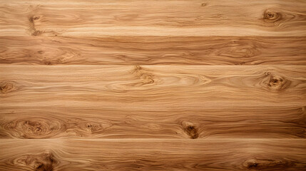 Fototapeta premium Close Up Of Wooden Surface With Horizontal Grain Pattern And Brown Tone Showing Natural Texture