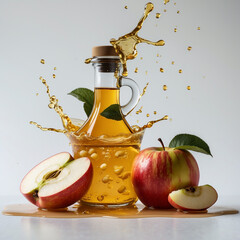 apple juice splash
