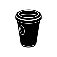 coffee cup isolated on white