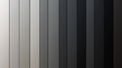 Monochromatic vertical stripes digital artwork abstract design minimalist style eye-level view visual harmony