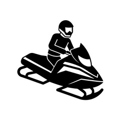 vector illustration of a snowboarder