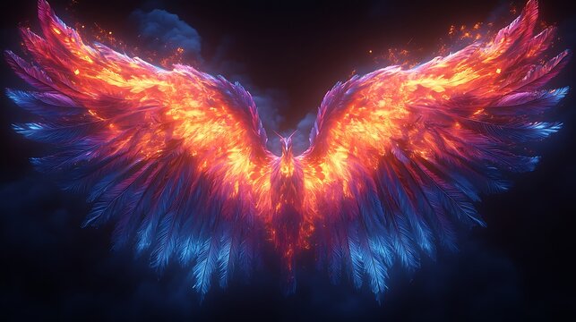 Hello Angel Fire Angel Wings Fire Wallpaper