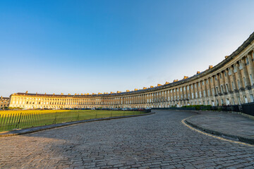 Old crescent architecture in Bath, Somerset. England © Pawel Pajor