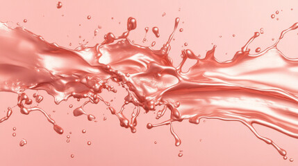 Fototapeta premium Dynamic water splash action studio setting high-resolution image vibrant background aesthetic design concept