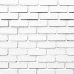 White brick plain textured wall, photo wallpaper, photo background for shooting