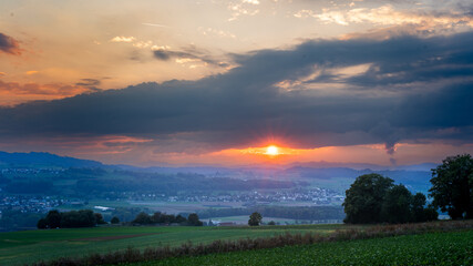 Travel and Mountains – Sunlight Playing in Nature