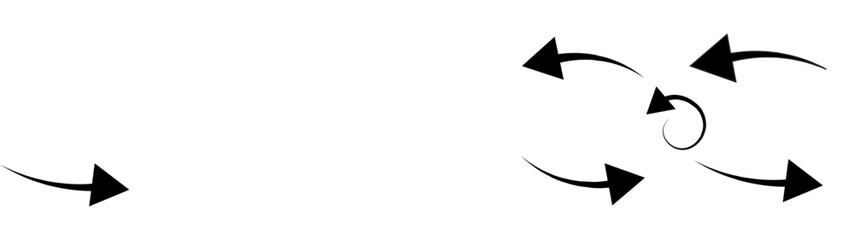 Abstract Black and White Vector Illustration Art for Modern Design Projects