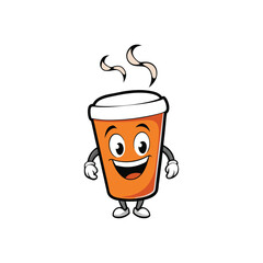 vector illustration of a cup of coffee