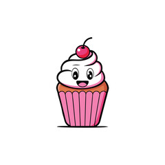cupcake with cream