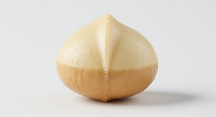 Macadamia Nut Isolated Studio Shot High-Quality Food Photography