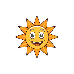 sun cartoon character