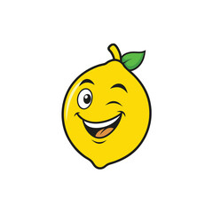 lemon cartoon character