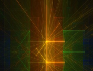 Imaginatory fractal abstract background Image