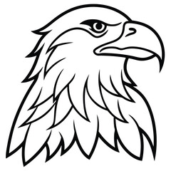 eagle head vector