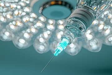 Machine for robotic assisted surgery equipped with surgical lighting