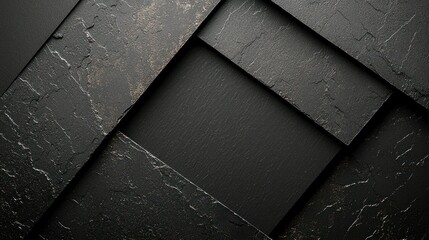 Abstract dark stone tiles background, creating a pattern for design or decoration