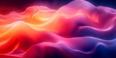 Obraz premium Abstract liquid background. smooth fluid shapes. Colorful modern artistic design. Dynamic flowing composition. Banner, cover, brochure, flier, advertising, promotion, website. Generative Ai content