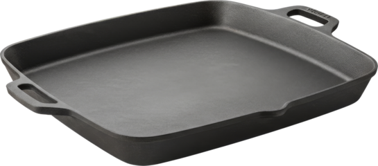 Cast Iron Skillet Griddle Cookware, Primitive Steel Old Fashioned Camping, Isolated Transparent PNG