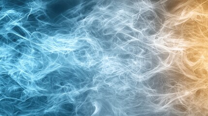 Fototapeta premium Abstract blue and gold energy swirls, background texture