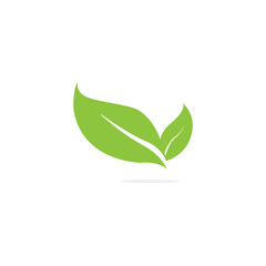 Obraz premium growth, green, leaf, symbol, logo, design, nature, natural, organic, vector, plant, eco, icon, illustration, environment, sign, ecology, element, tree, bio, concept, graphic, abstract, health, busines
